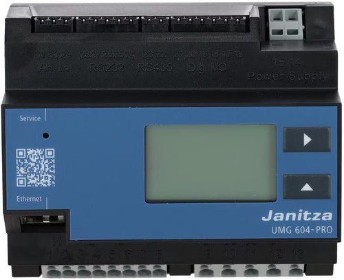 Janitza umg 604 pro - janitza, e-pro