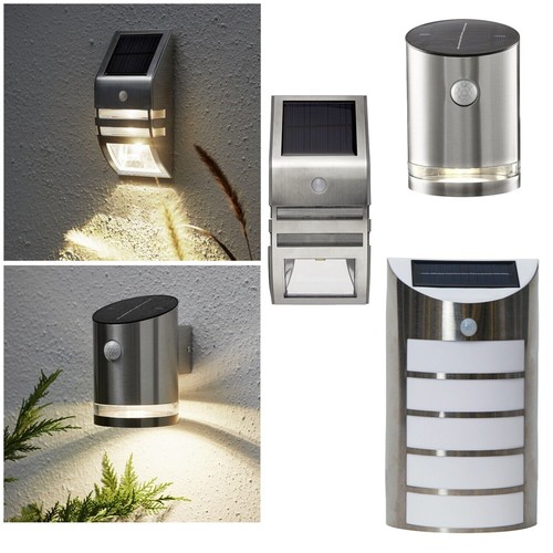 Led solar wand leuchte - solar, mit