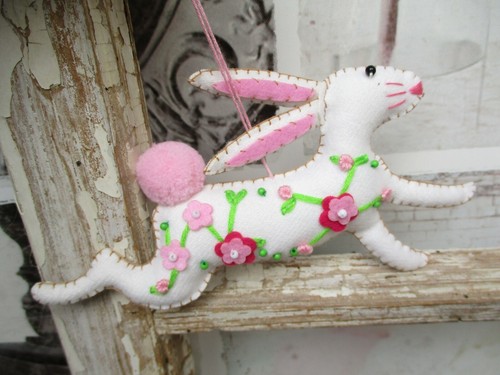 Ostern osterhase stoff - osterhase, filz
