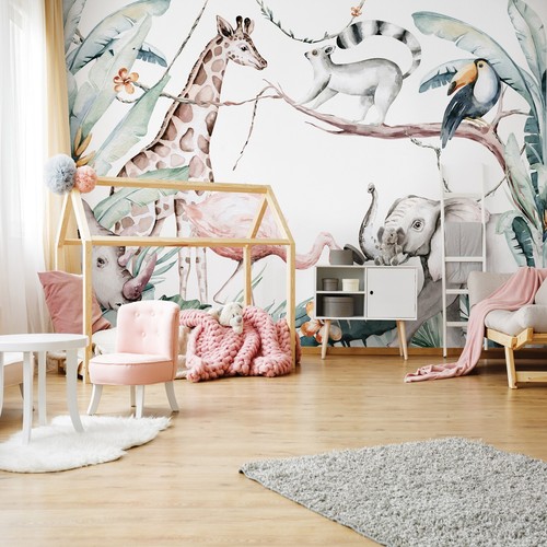 Fototapete kinderzimmer tiere - kinderzimmer,