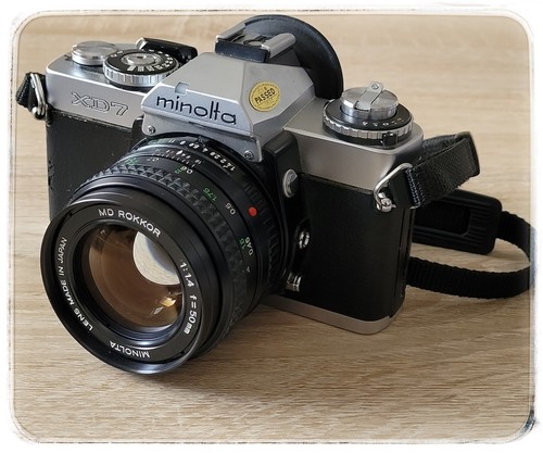 Minolta xd7 rokkor - md, 1:1,4