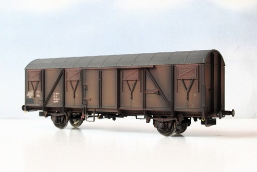 Brawa ged güterwagen - ged., dr