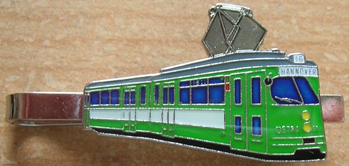 Krawattenklammer straßenbahn - krawattenklammer,