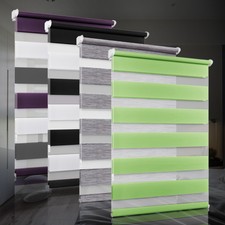 Duo Rollo Doppelrollo ohne Bohren Klemmfix Easyfix Klemmrollo Seitenzugrollo Tür