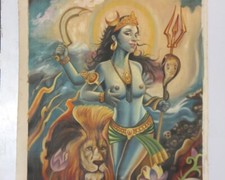 Antik Ölgemälde auf Leinwand