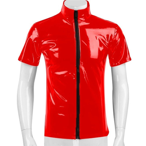 Pvc herren kunstlackleder - herren, hemd