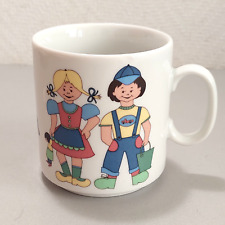 Seltmann Weiden Kindertasse Graziela Stil Kinder Bauernhof 80er 90er Jahre