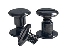 Buchschrauben Gun Metall