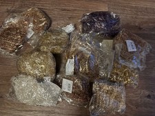 Nr. 28 Bastelzubehör Advent/Weihnachten Engelshaar silber,gold,bronze,lila 12 St