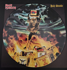Iron Maiden - Holy Smoke 12" Picture Disc Vinyl - EMI 1990
