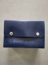 KASSETTENBOX Kassettenkoffer für 12 Musikkassetten MC DDR Ostalgie 