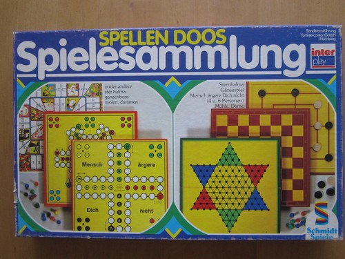 Spellen doos spielesammlung - spellen,