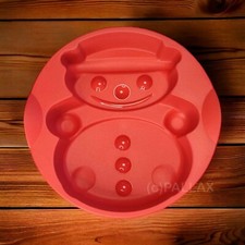 TUPPERWARE SILIKON SCHNEEMANN ROT SONDERMODELL