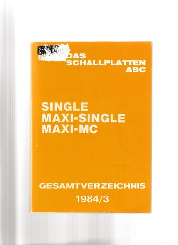 Das schallplatten abc single - -,