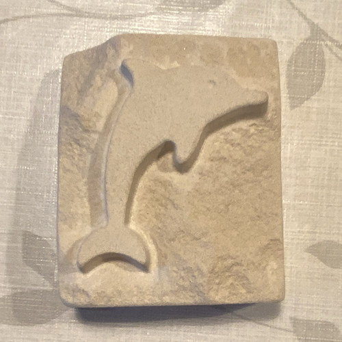 Delfin dekofigur relief - delfin,