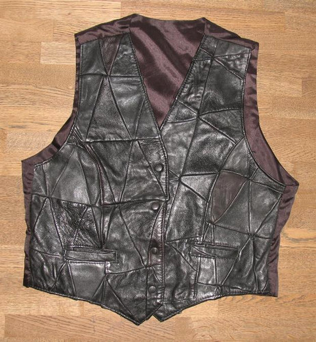 Damen lederweste weste - weste, /