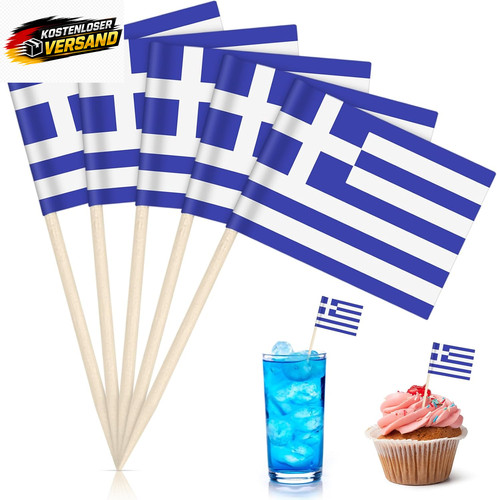 Griechische deko zahnstocher - deko,