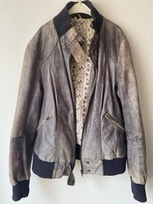 Vintage Brown Leather Jacket