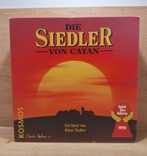 Die Siedler von Catan Holzversion Familienspiel von Kosmos von 1995 vollständig