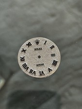 Rolex Datejust Dial 41mm Zifferblatt iced Out Pave 