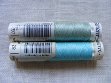 Nähgarn Gütermann Garn Konvolut 2 Rollen türkis 28 297 Allesnäher Polyester Set