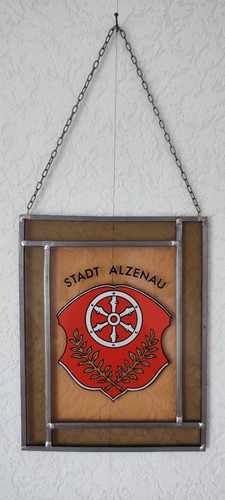 Schönes fensterbild stadt - fensterbild,