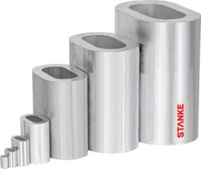 Pressklemmen Seil Aluminium