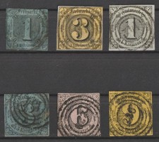 Thurn & Taxis 1852-58 Mi.Nr