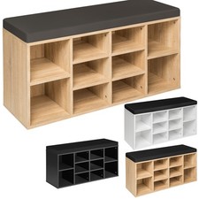 Schuhschrank Holz mit Sitzbank