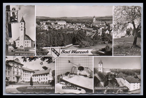 Ansichtskarte bad wurzach - bad, /