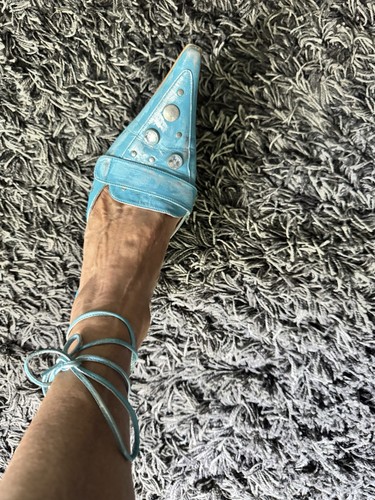 Ausgefallene sabot high heels - high,