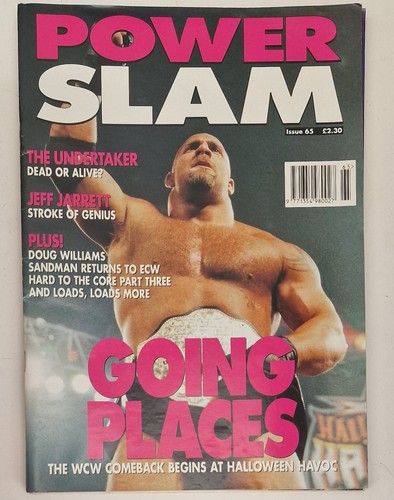 Power slam wrestling magazine - slam,