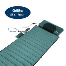 eZwell Massageauflage 55 x 170 cm | Set 3-tlg Infrarot- und Vibrationsmassage