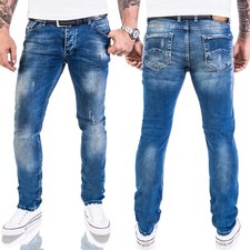 Herren Jeans Hose Slim Fit