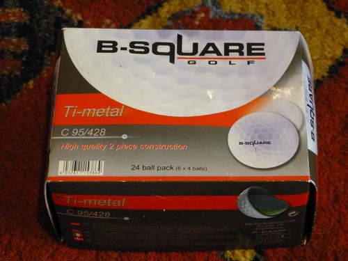 Neue square golfbälle - 24,