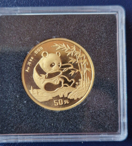 Unze gold china panda 1994 - panda,