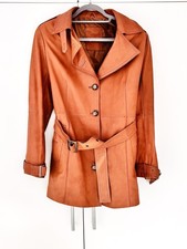 Lederjacke Größe 40 Cognac