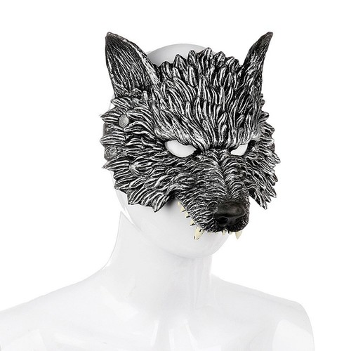 Wolf halbgesichtsmaske kostüm - halbgesichtsmaske,