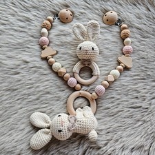 Kinderwagenkette 2er set - 2er, hase