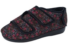 OrtoMed Klettschuhe geblümt