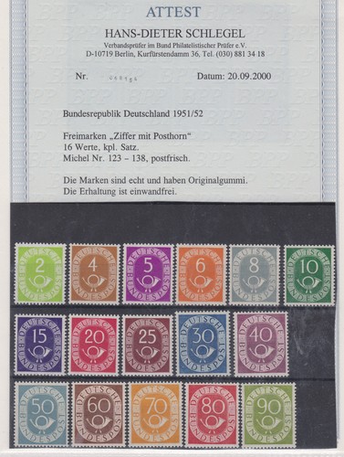 Brd 123 38 postfrisch - 123-38,