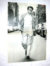JAMES DEAN / FALCO - BRAVO Poster - gefaltet - Sammlerstück