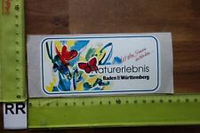 Alter Aufkleber Stadt Land