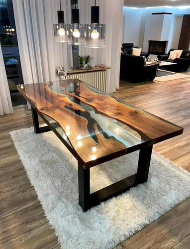 Epoxidharz esstisch luxus - epoxidharz,