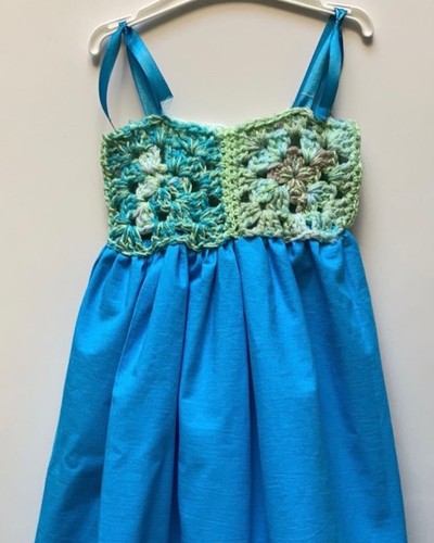 Kleid granny square - kleid,