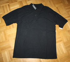 Polo-Shirt Kurzarm * Gr. XL * schwarz uni * Centerline * Basic-Shirt neu