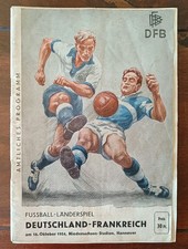 Programmheft Fussballprogramm