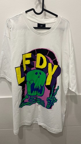 Lfdy shirt weiß skull print - t-shirt, skull-print