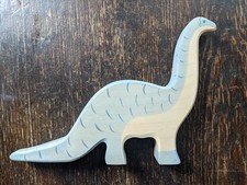 Holztiger Tiere Dinosaurier Brontosaurus oder Brachiosaurus