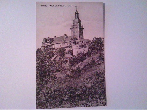 Burg falkenstein harz - ak.,